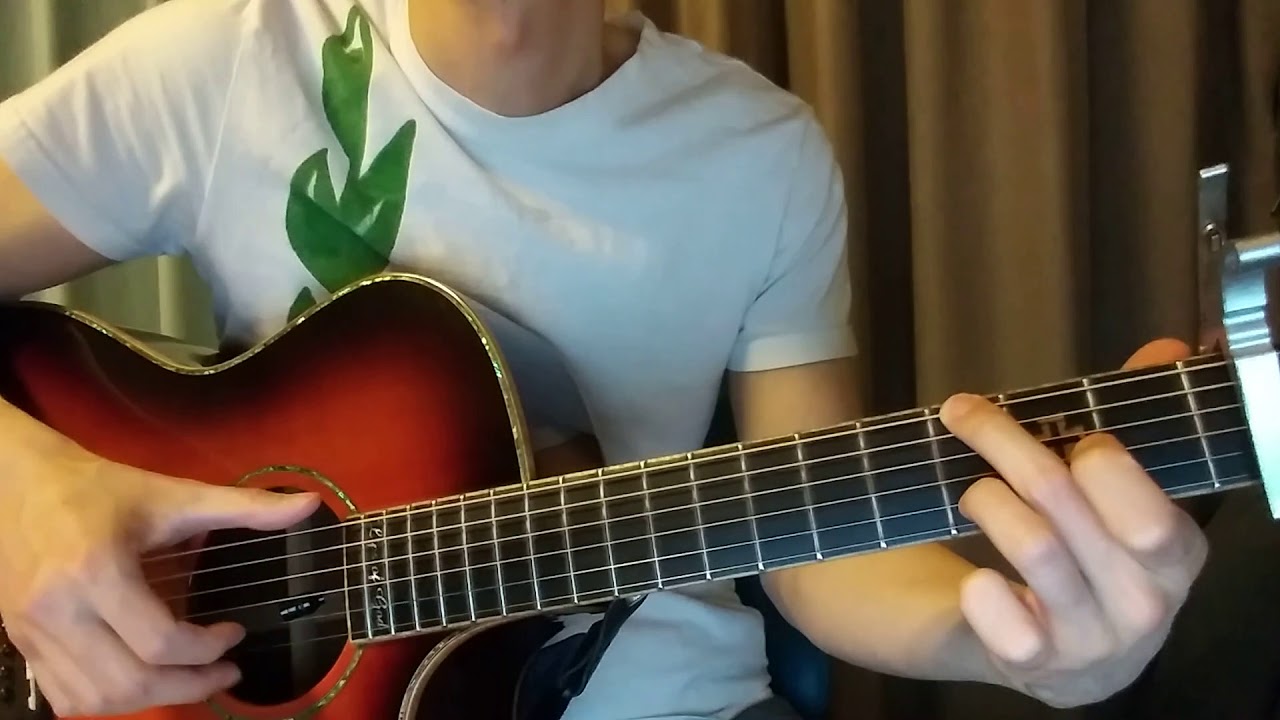 Andy Grammer - "Don't Give Up On Me" from the film Five Feet Apart guitar tutorial