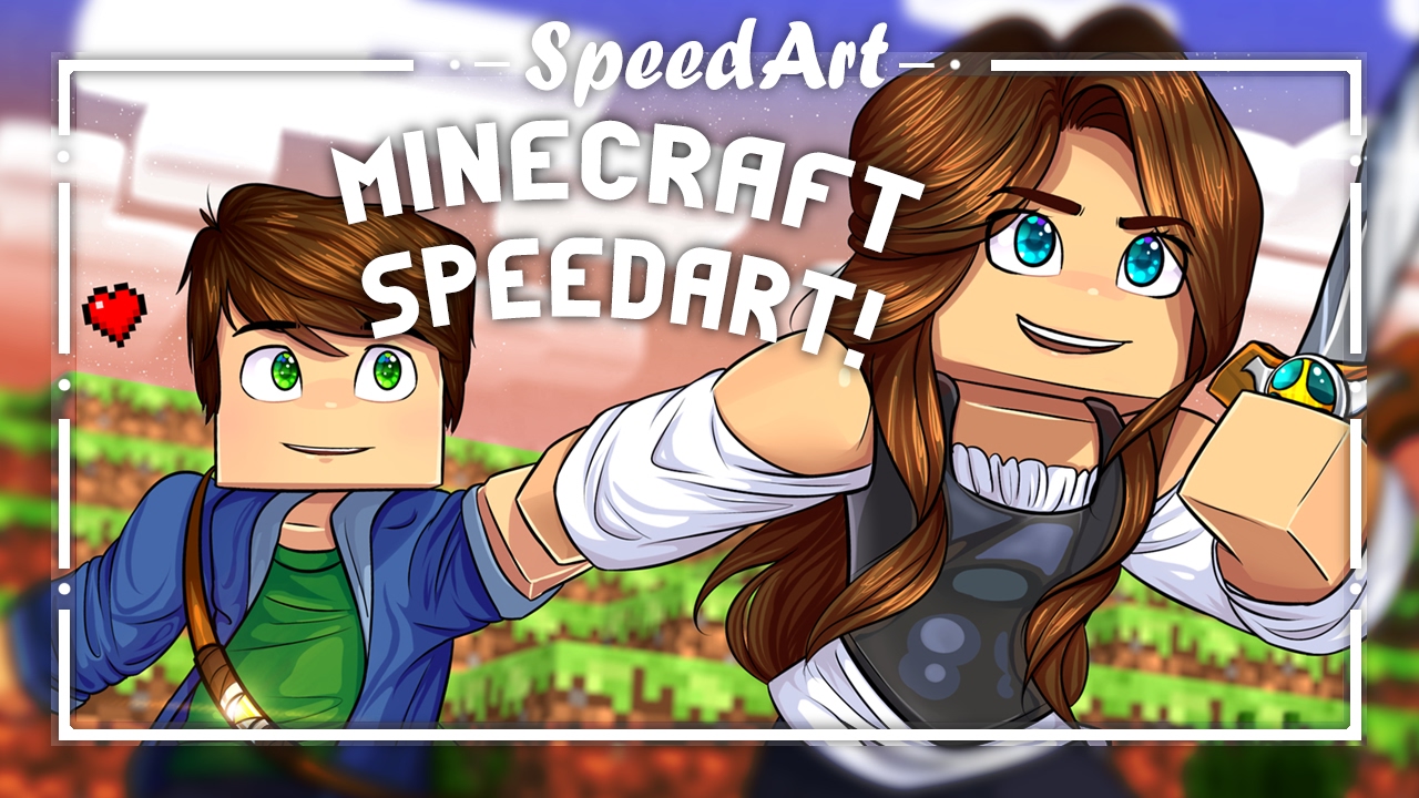 Minecraft Speedart | Paint Tool Sai | :Tristan Journey: