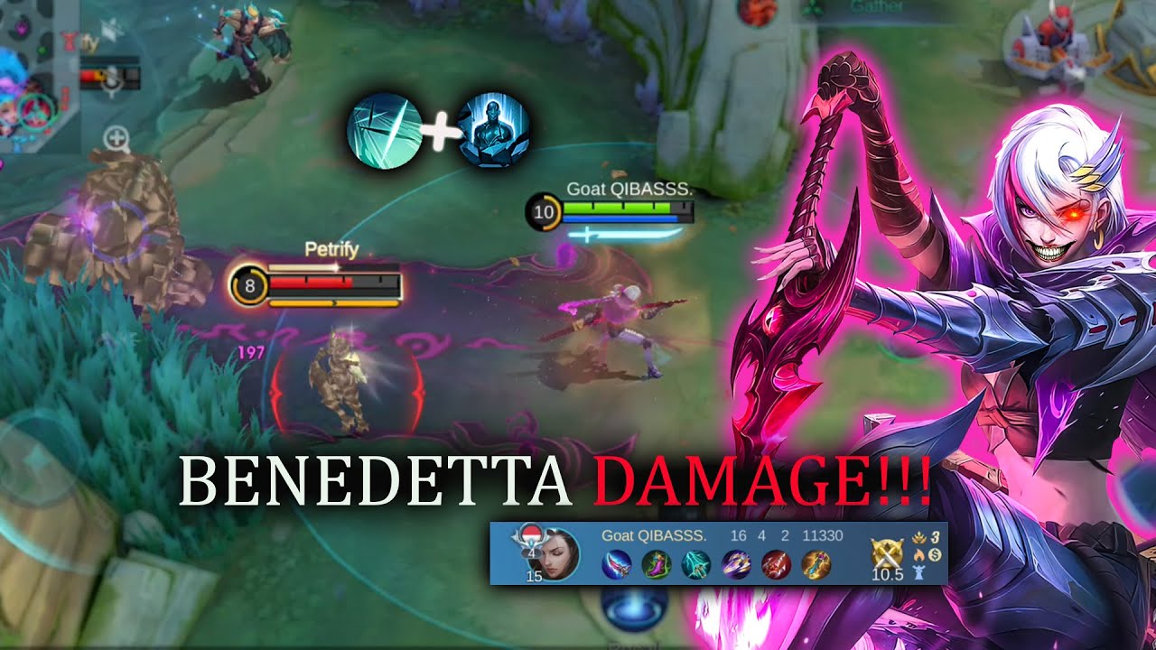 This Benedetta Build MELTS Everyone 🔥 | Insane Damage Gameplay (MLBB 2025)