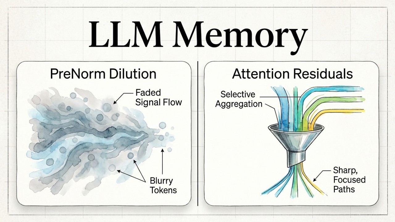 How Attention Residuals Fix LLM Memory
