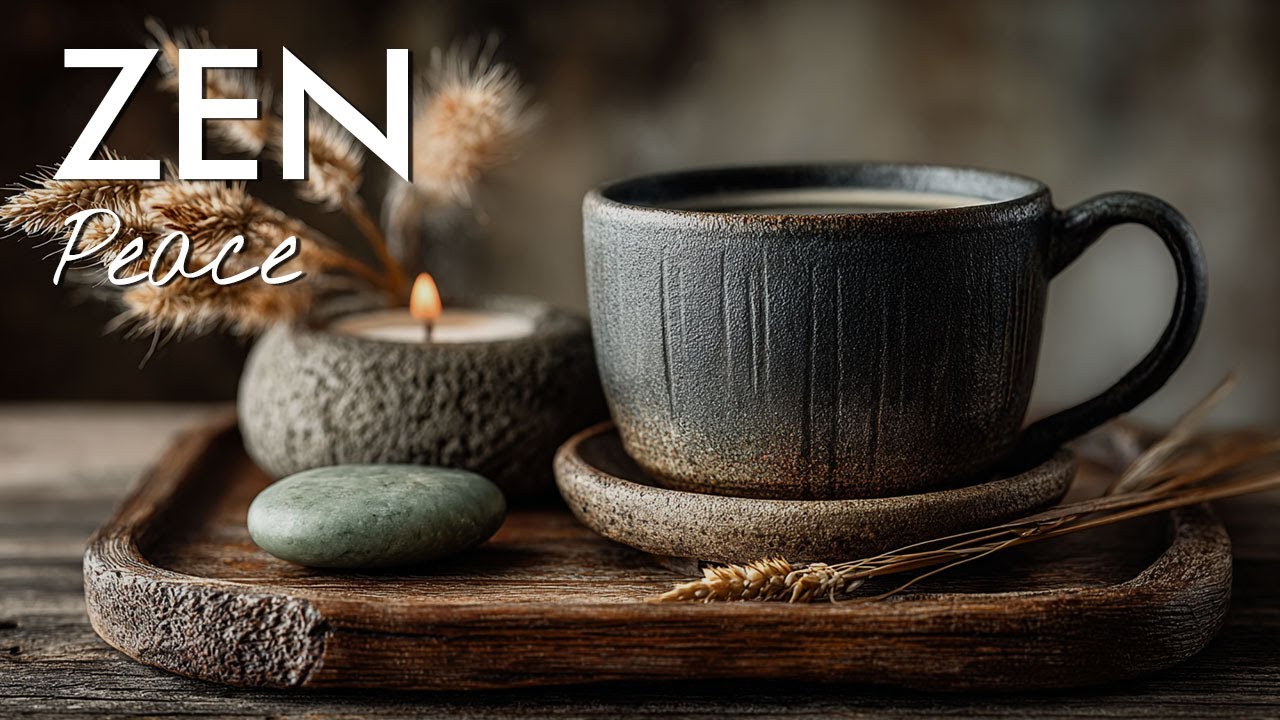Zen Peace Café Jazz 🌾 Minimal Chill Bossa Nova for Relaxation & Focus