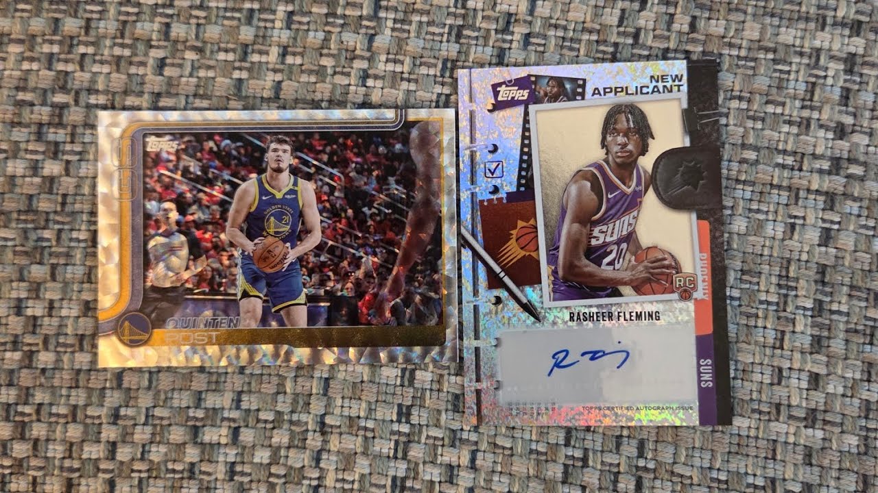 Topps Basketball Box Opening! (I Got a Signed Card!)
