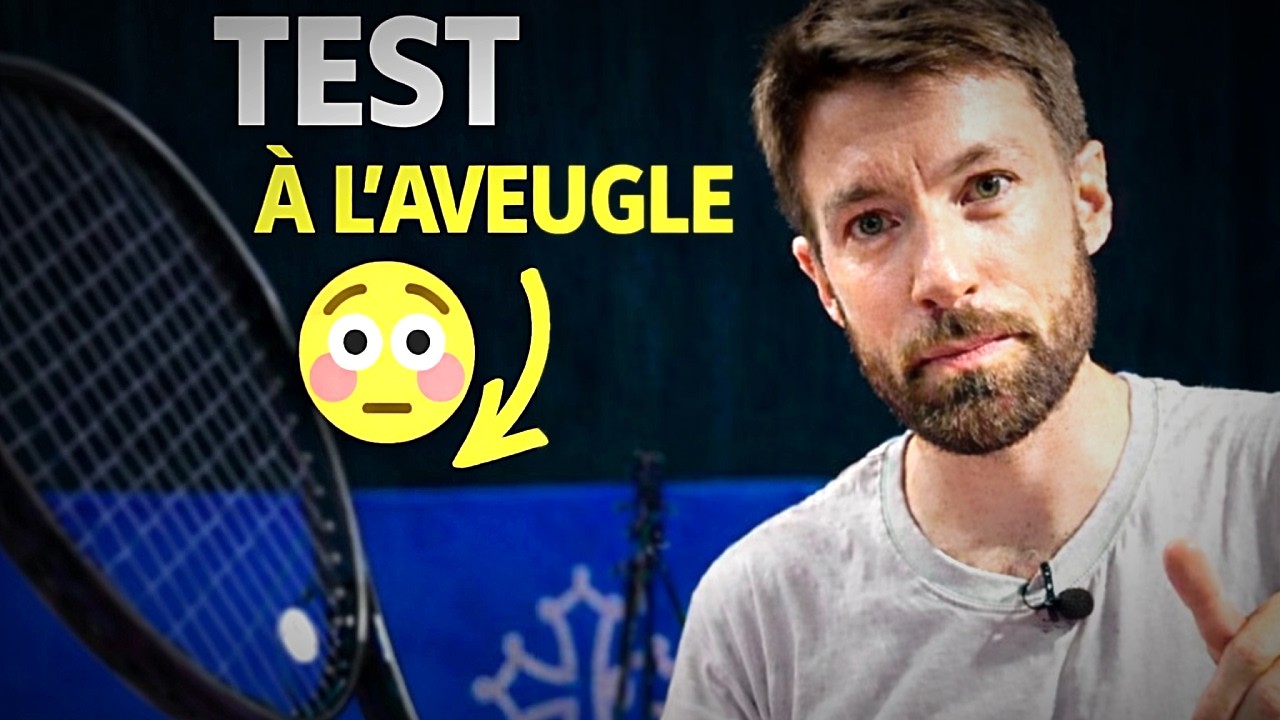 J’ai testé une raquette à l’aveugle… le résultat m’a surpris 🤯
