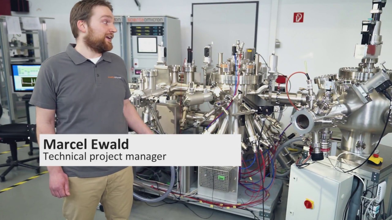 Marcel Ewald on Scienta Omicron´s customized UHV MBE system