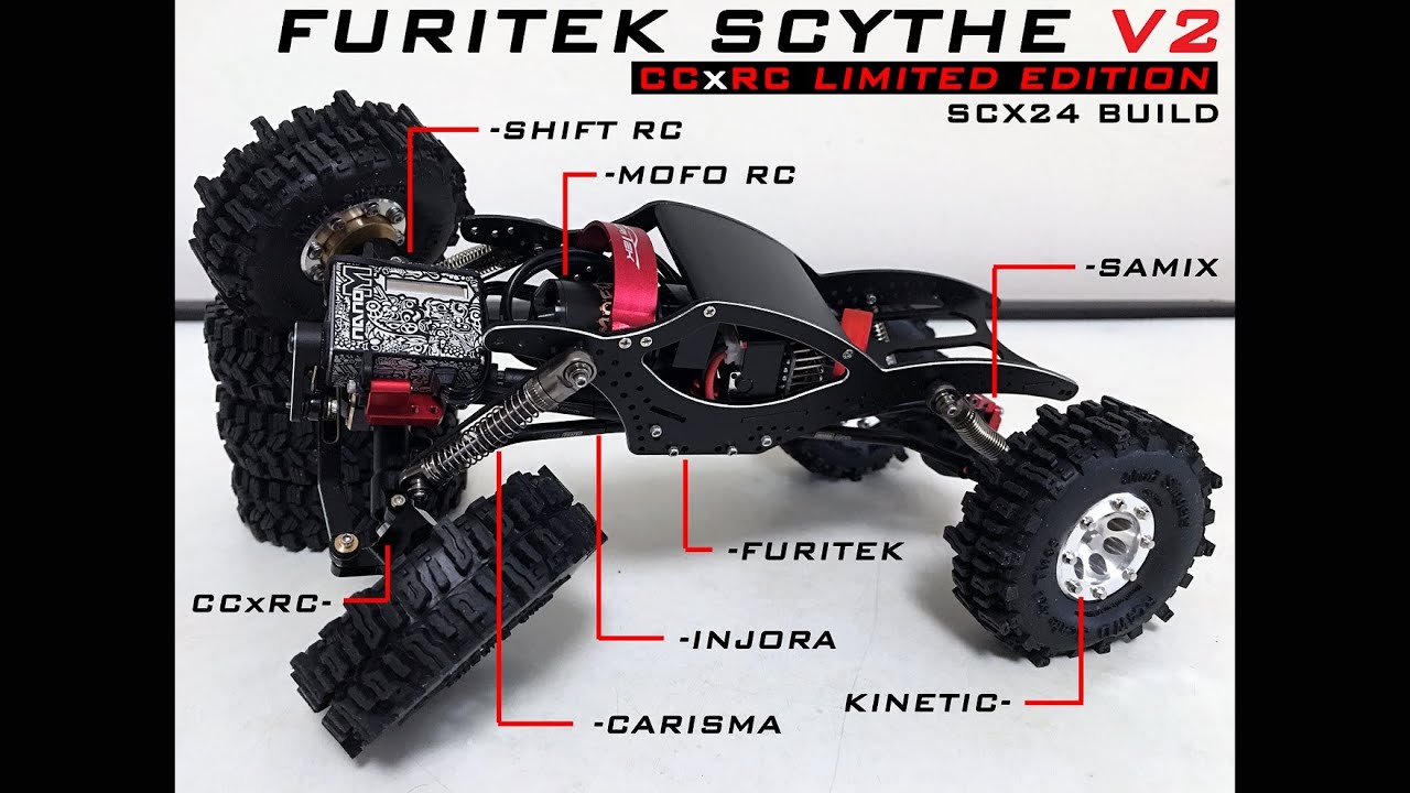 SCX24 FURITEK SCYTHE V2 CHASSIS: FULL BUILD - CCxRC, SHIFT RC, MOFO RC, SAMIX, KINETIC, CARISMA