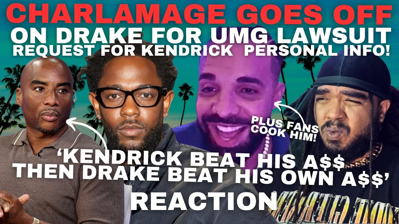 Charlamagne & FANS GOES OFF On Drake For BRINGING Kendrick Lamar's KIDS Into UMG Lawsuit! Reaction