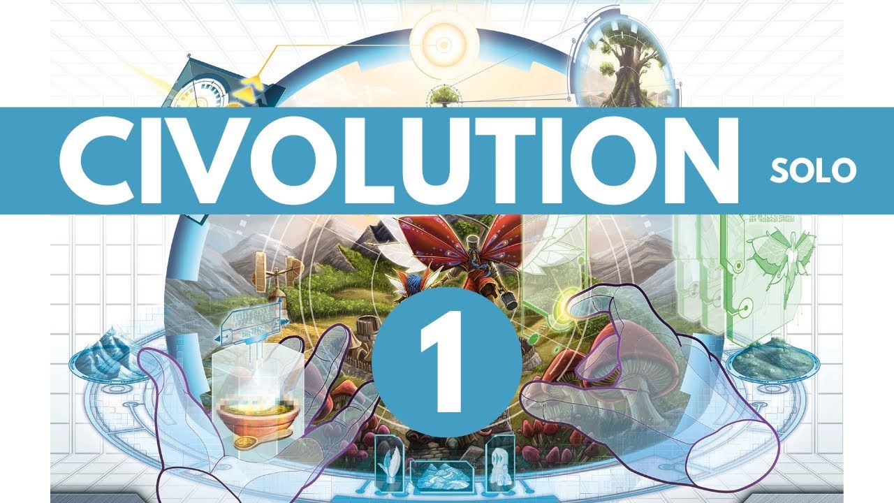 Civolution | Part 1 | Solo Board Game Tutorial and Playthrough
