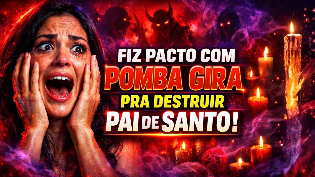 FIZ UM PACTO COM A POMBA GIRA PRA DESTRUIR UM PAI DE SANTO, MAS COMO ELE DEMÔNIO NENHUM MEXE