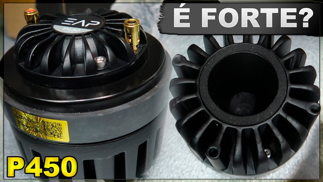 NOVO DRIVER 2 POLEGADAS ESTRANHO AUDIO PARTS P450 100 RMS - Será que é BOM MESMO?