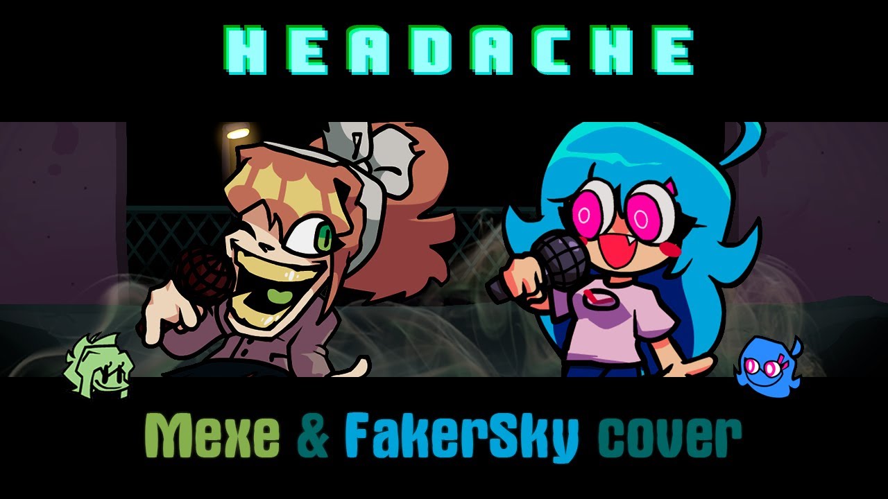 Talk (Headache, but Mexe & Faker Sky sing it) | @Sennun FNF🎤 's Ask
