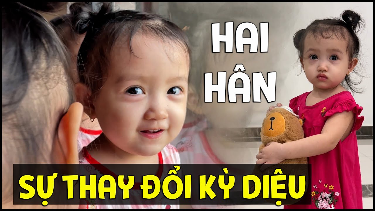 Sự thay đổi lớn của bé hai Ngọc Hân, tự tin qua nhà Chú Chiến chơi đùa | QUỐC CHIẾN Channel