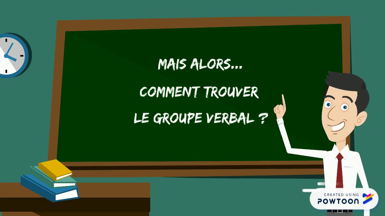 Rep&eacute;rer le groupe verbal