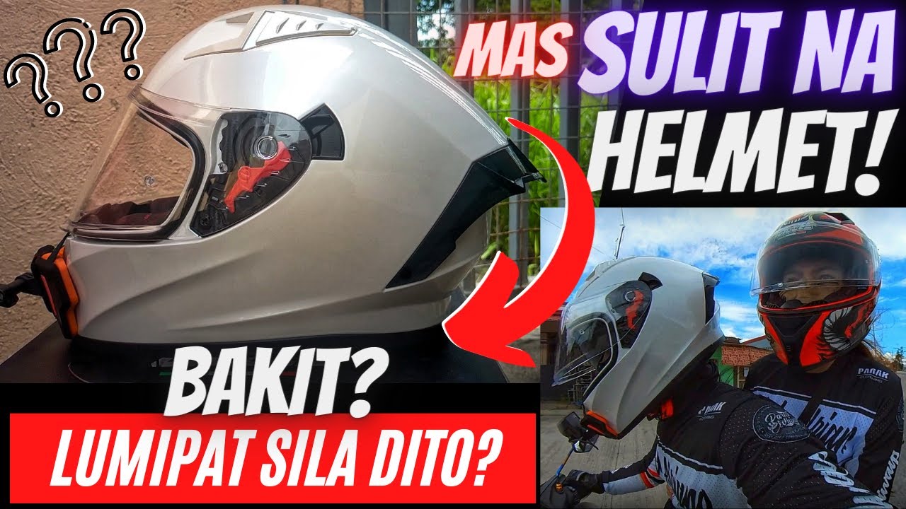 BAKIT KAYA SILA NAG SILIPAT DITO? | GILLE HELMET GTS V1 REVIEW
