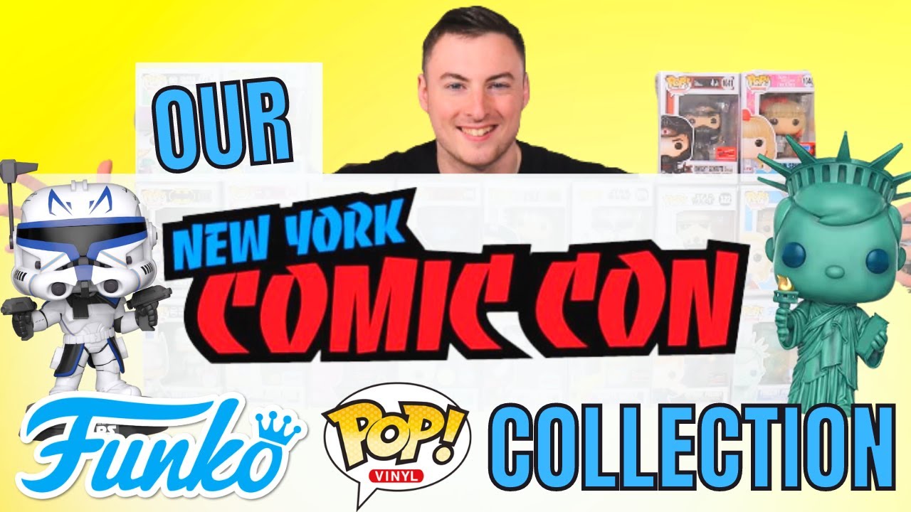 Our Entire NYCC Funko Pop Collection! So Many Cool Exclusives!