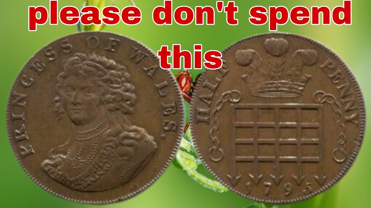 Rare 1795 Great Britain Halfpenny &ndash; Princess of Wales Conder Token Value  lv 0 20251029033147