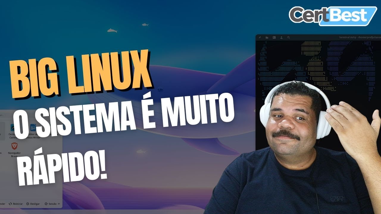 ⭐ Do Windows lento para o BIG Linux o sistema mais fácil e rápido!