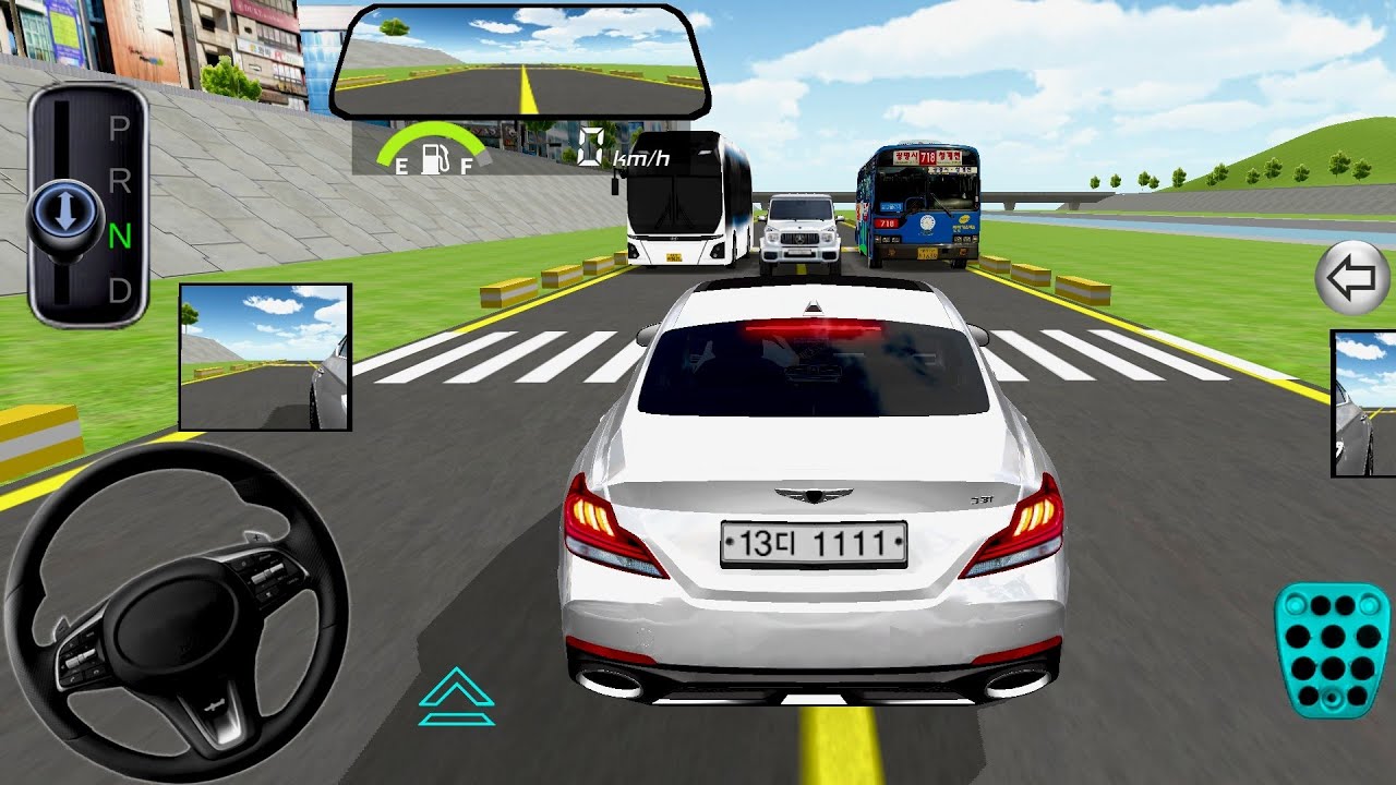 New White Mercedes G63 - 3d Driving Class android game play video || Car Game #gameplay #cargame