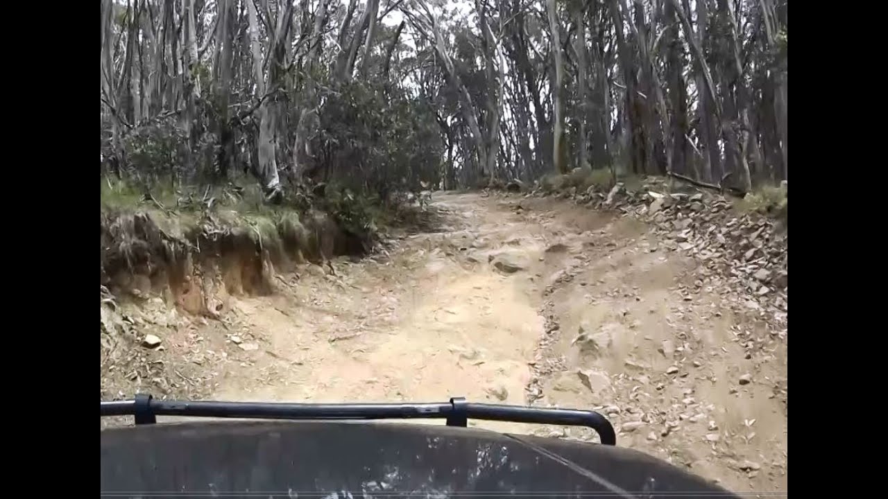 Four Wheel Driving, from Craig's Hut to Mt Stirling Summit along the Clear Hills Track.