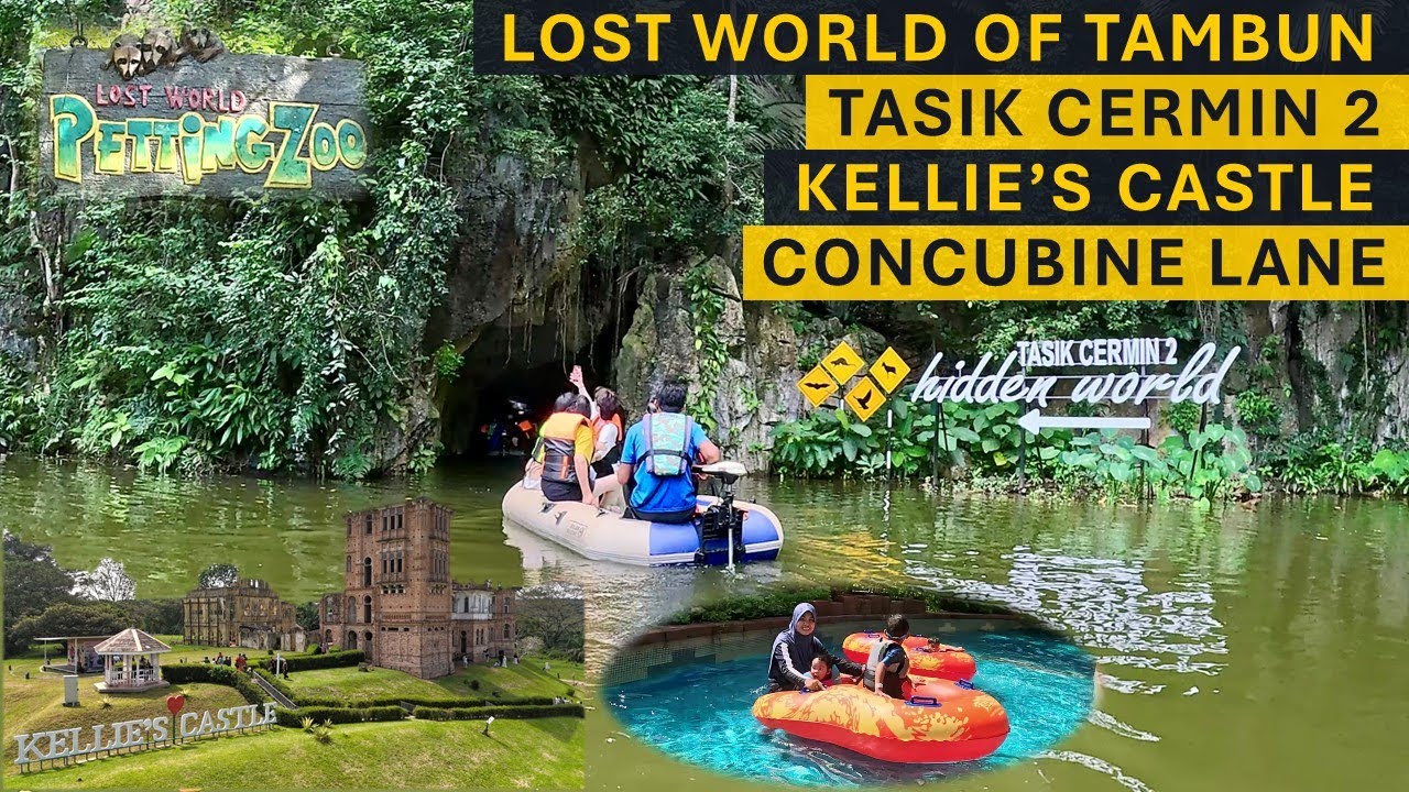 What's in Lost World of Tambun? | Tasik Cermin 2 | Kellie’s Castle | Discover Perak | Part 2