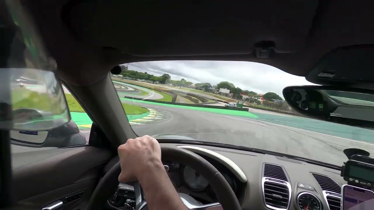 Porsche Cayman S (981) - POV TD Interlagos 12.22.22 - Crazy 4 Auto