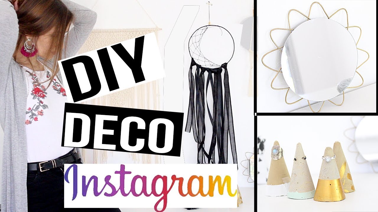DIY ┋ JE COPIE LES TENDANCES DECO INSTAGRAM POUR TA CHAMBRE dès 0€ - room decor francais