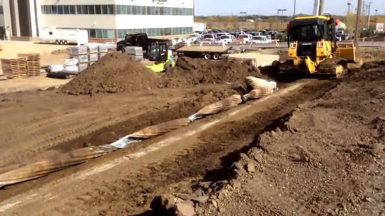 Pulling culvert D39