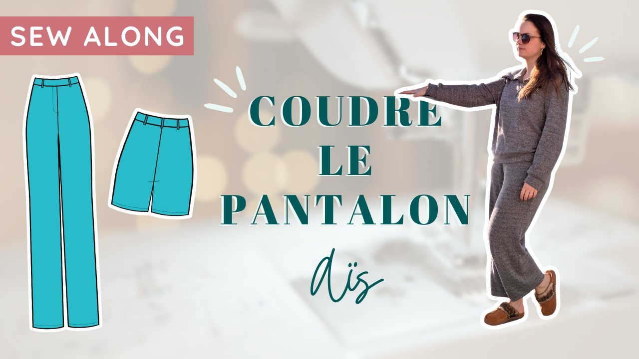 Tuto couture | Coudre un pantalon en maille