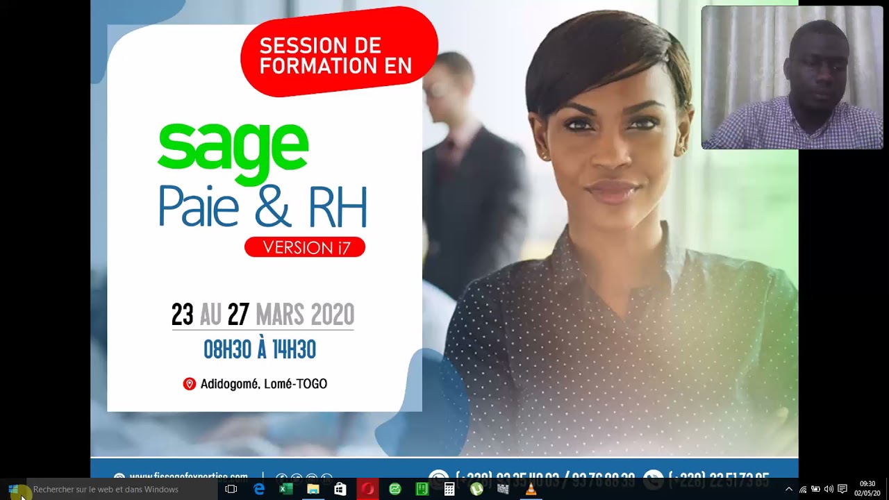 # - 1 SAGE PAIE & RH- OUVERTURE ET MOT DE PASSE