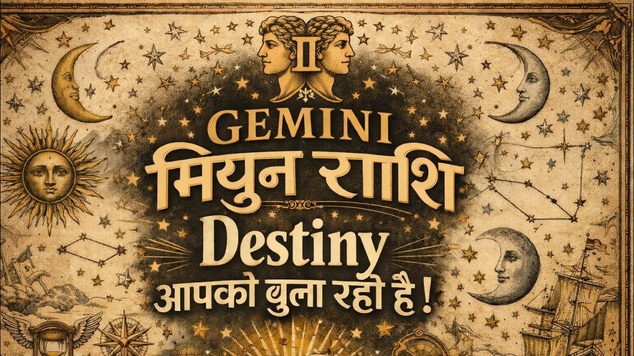 Gemini ♊️  ( मिथुन राशि ) Destiny आपको बुला रही है!