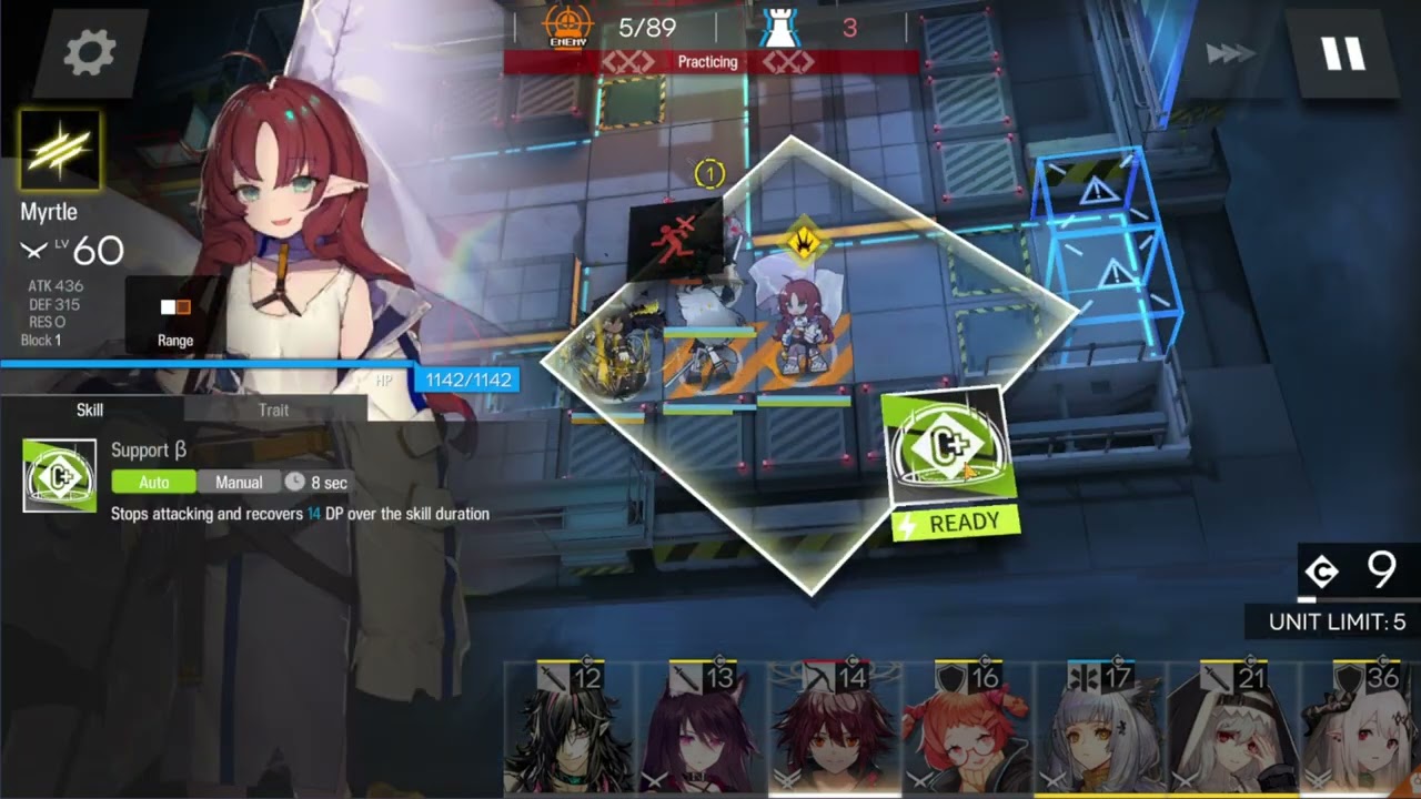 Arknights [H5-4] - Low Level Rarity Squad Easy Clear - Guide/Strategy