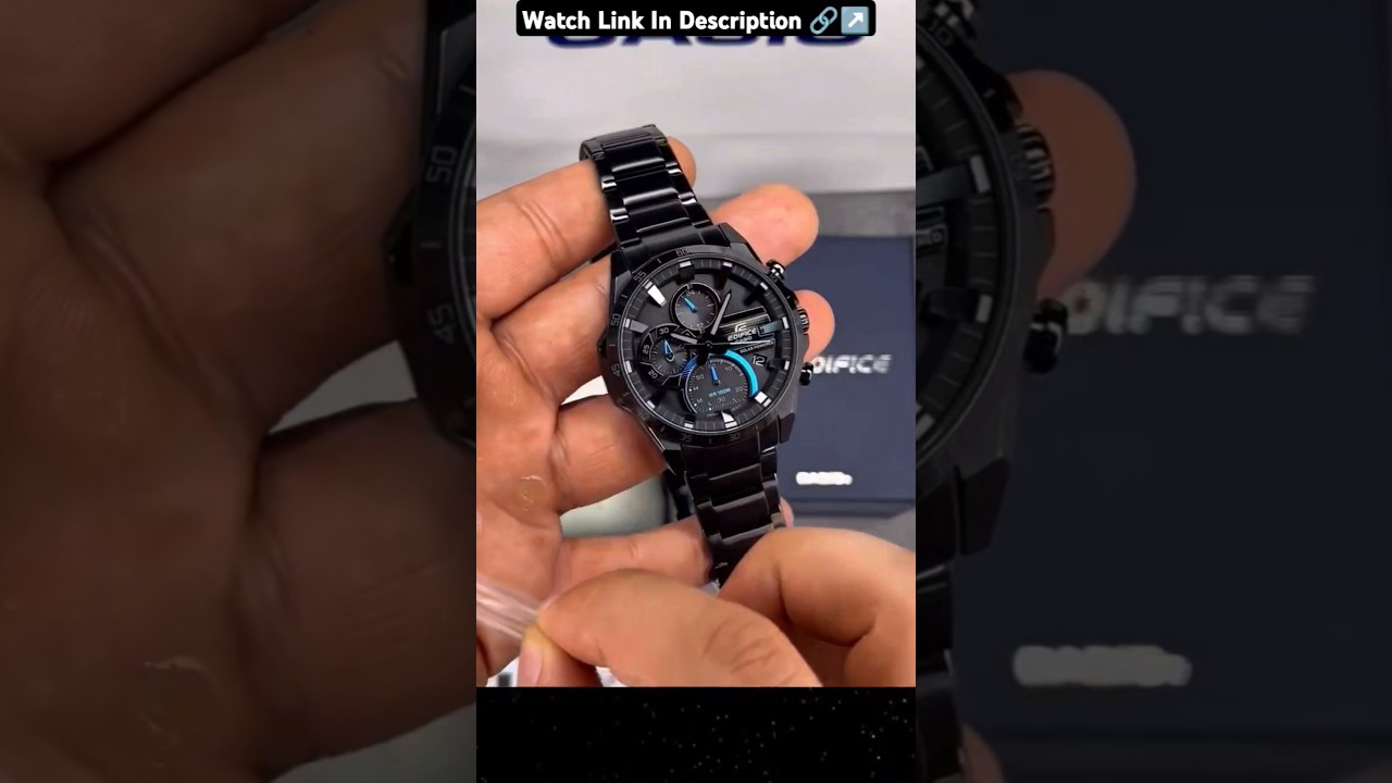 Edifice Casio Solar Chronograph Luxurious Men's Watch 