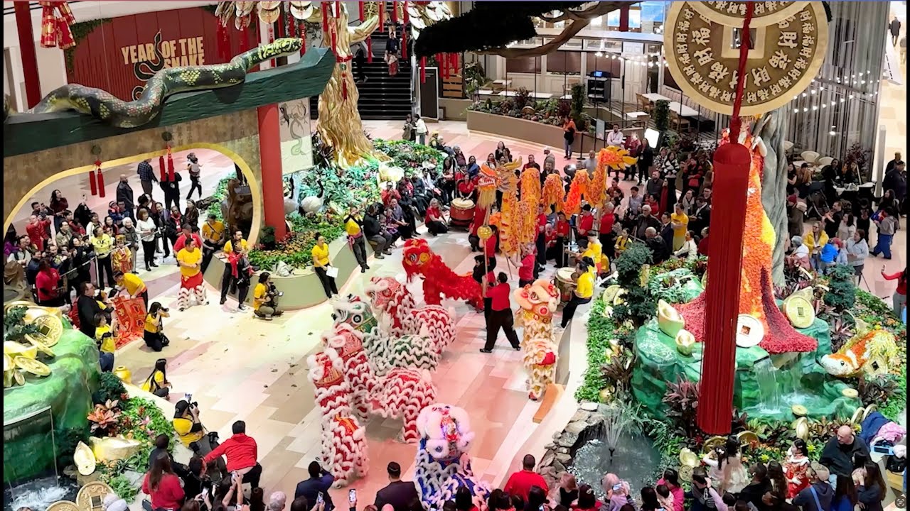2025 MGM Lunar New Year Lion and Dragon Dance Performance