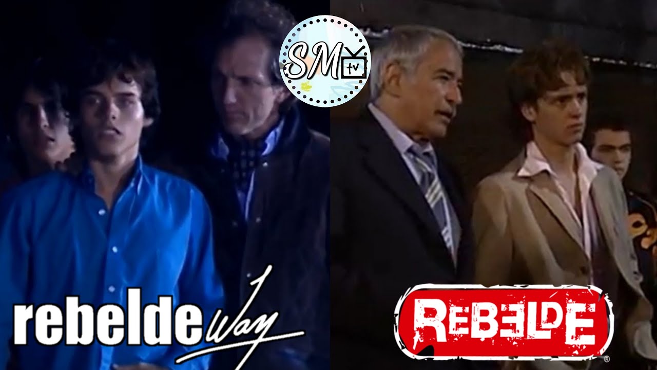 Sergio/León Descubre a Pablo/Diego - Rebelde Way / Rebelde.