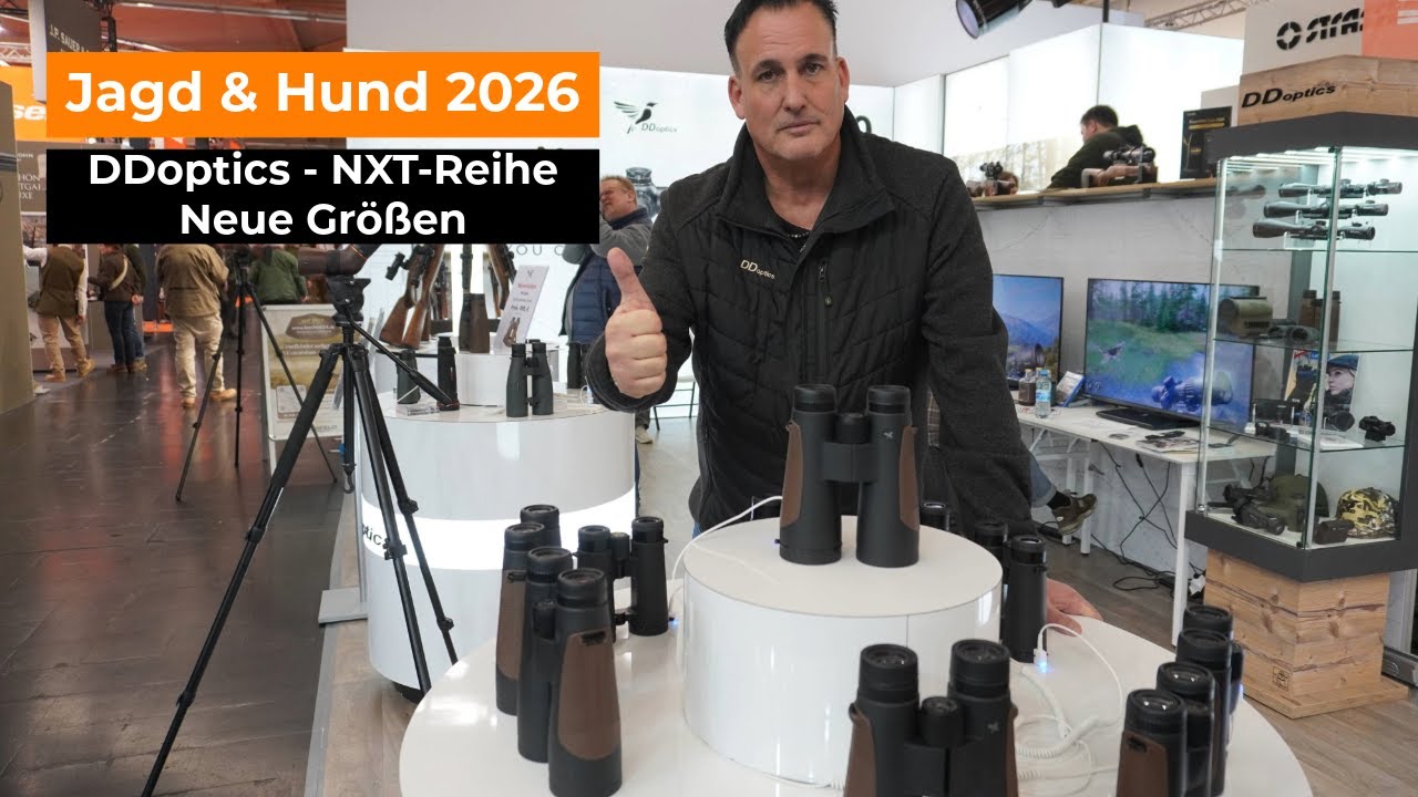 Jagd & Hund 2026: DDoptics pr&auml;sentiert die NXT-Reihe &ndash; jetzt in neuen Gr&ouml;&szlig;en