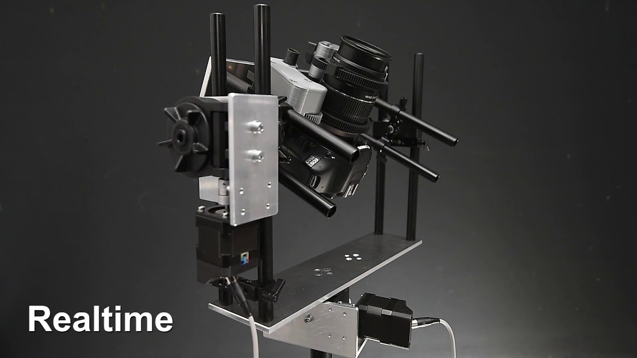 PureMoCo: Heavy duty pan-tilt-head for large cameras