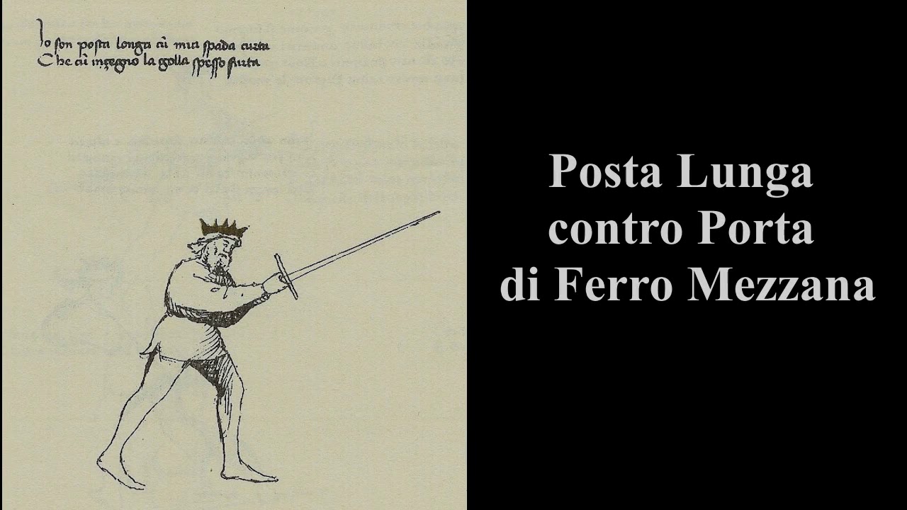 Le 12 Guardie di spada lunga medioevale italiana (poste del Flos Duellatorum di Fiore dei Liberi)