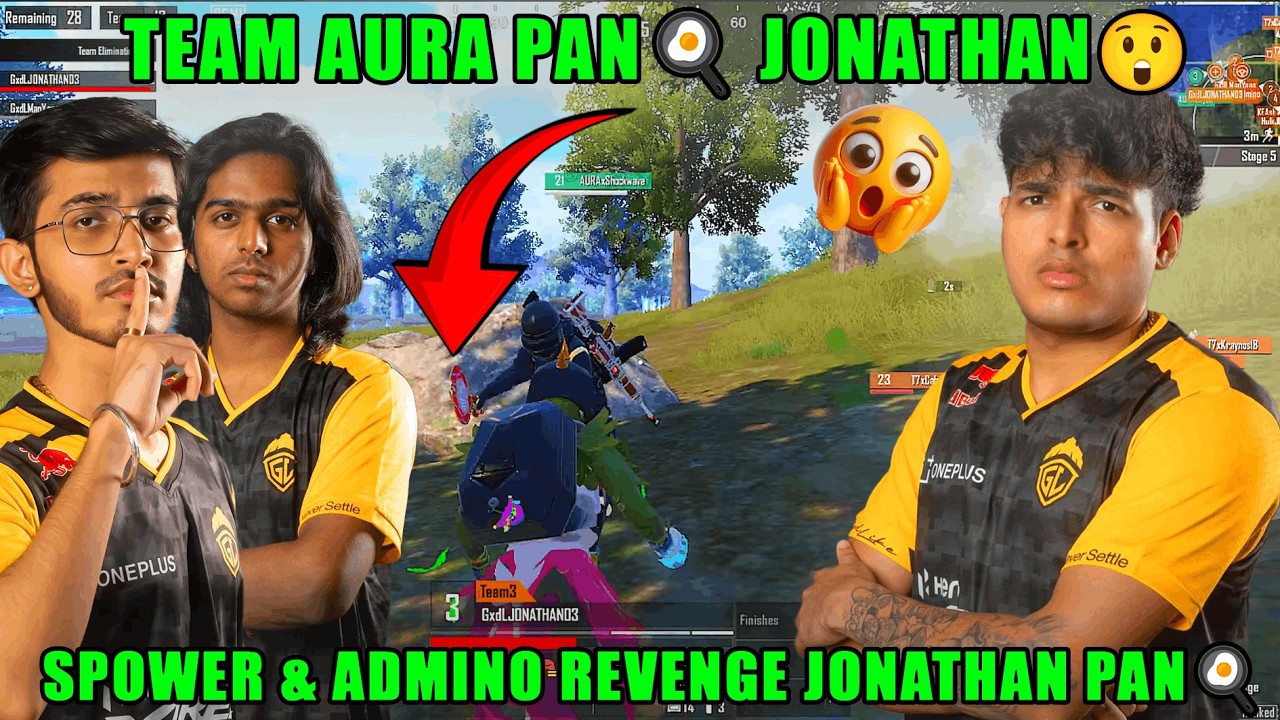 PAN 🍳 JONATHAN 😲 ADMINO & SPOWER TAKE REVENGE JONATHAN PAN 🍳💀 GODL 💛 GODL HIGHLIGHTS