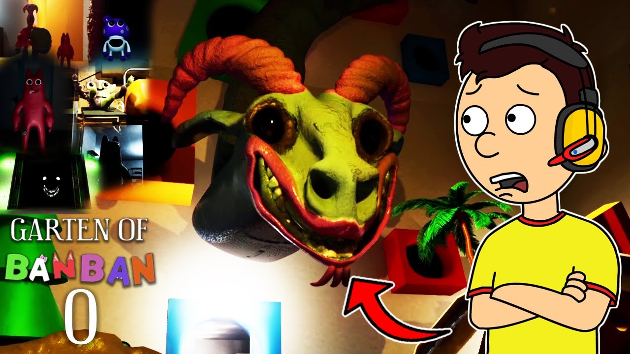 Caillou Plays Garten of Banban 0 (FULL GAME)