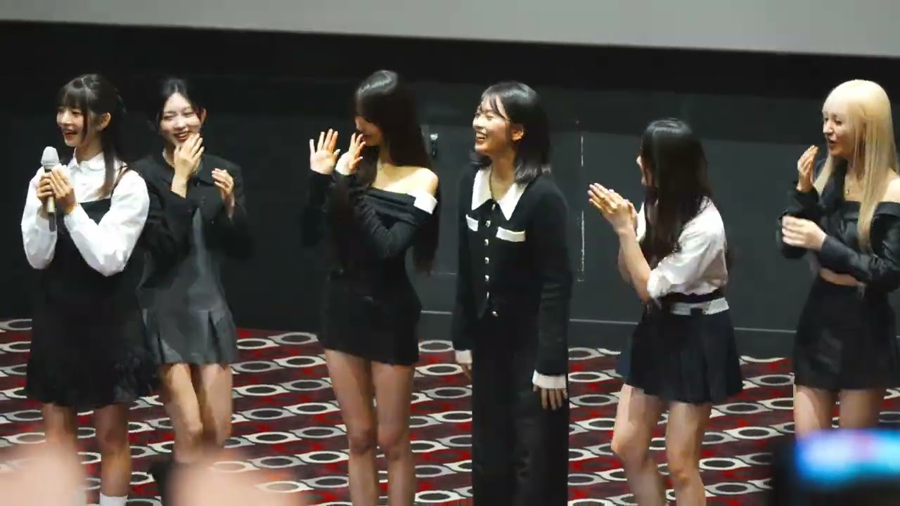 [4K 60p] 아이브 더 퍼스트 월드투어 인 시네마 무대인사 롯데시네마 (241020)