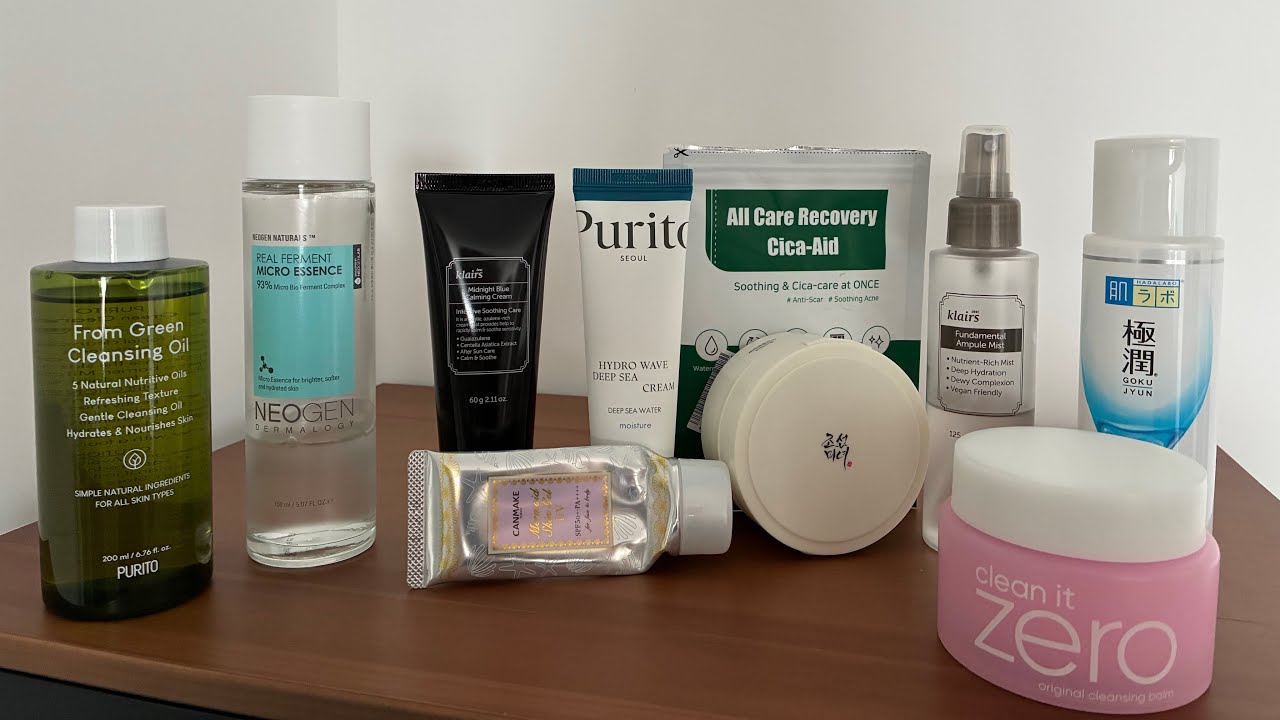 Mon top 10 K-Beauty
