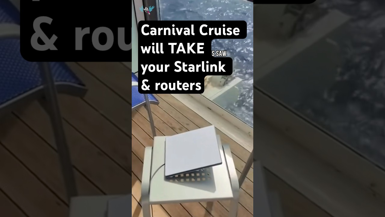 Why did Carnival Cruise take this YouTuber&rsquo;s Starlink?