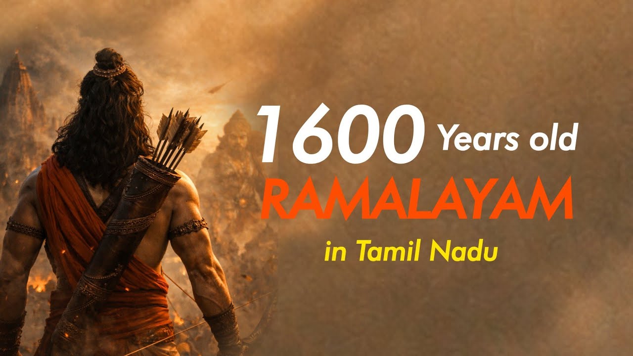 🤯 1600 Years Old Ramalayam #AyodhyaPerumal Known As Yeri Katha Ramar Temple