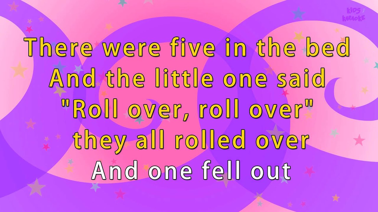 Karaoke  Rhymes(ver-1) - Ten in the bed