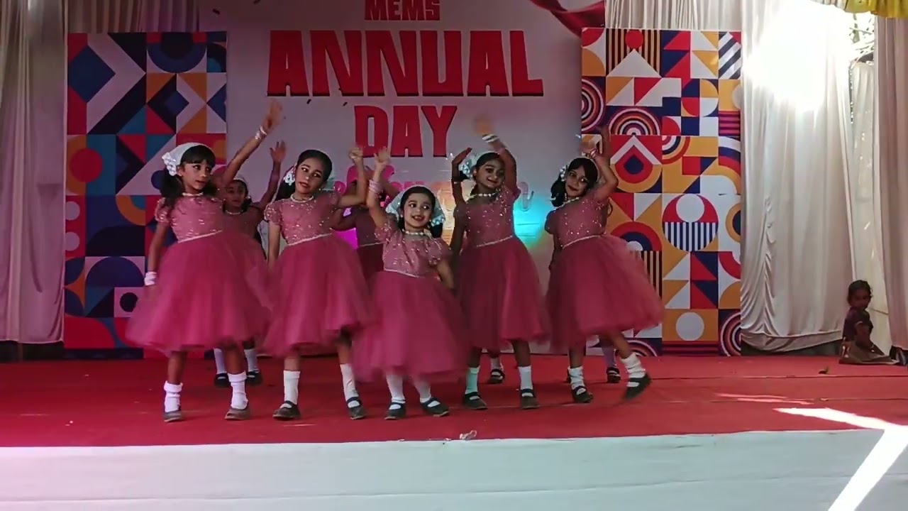 MEMS Annual day celebration 🥰 My kids program ❤️#Annual day program # kids song #kids dance #song 