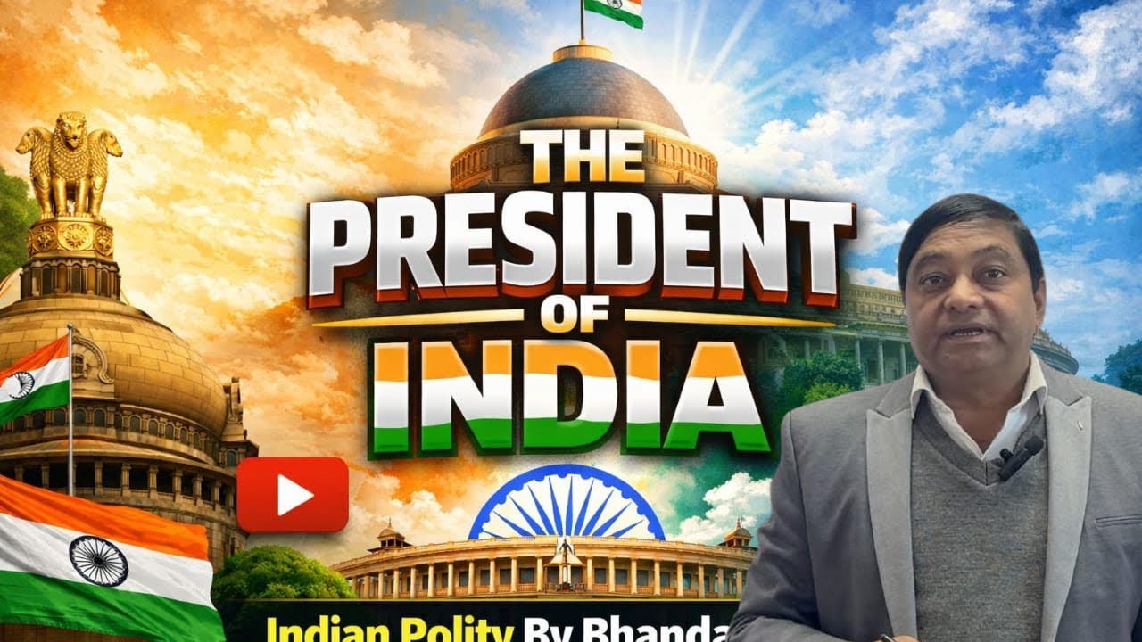 President of India for UPSC, SSC & State PCS | Indian Polity by Bhandari Sir