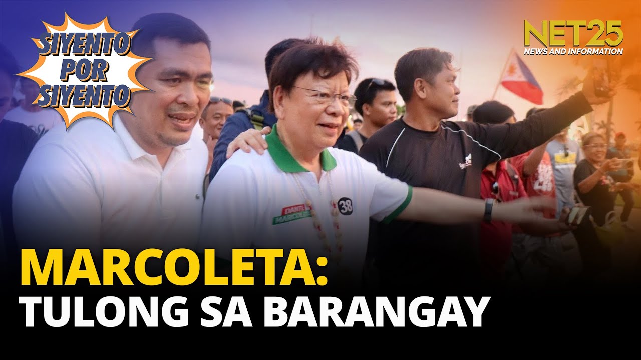 Marcoleta: Tulong Sa Barangay At Drivers, Isinusulong