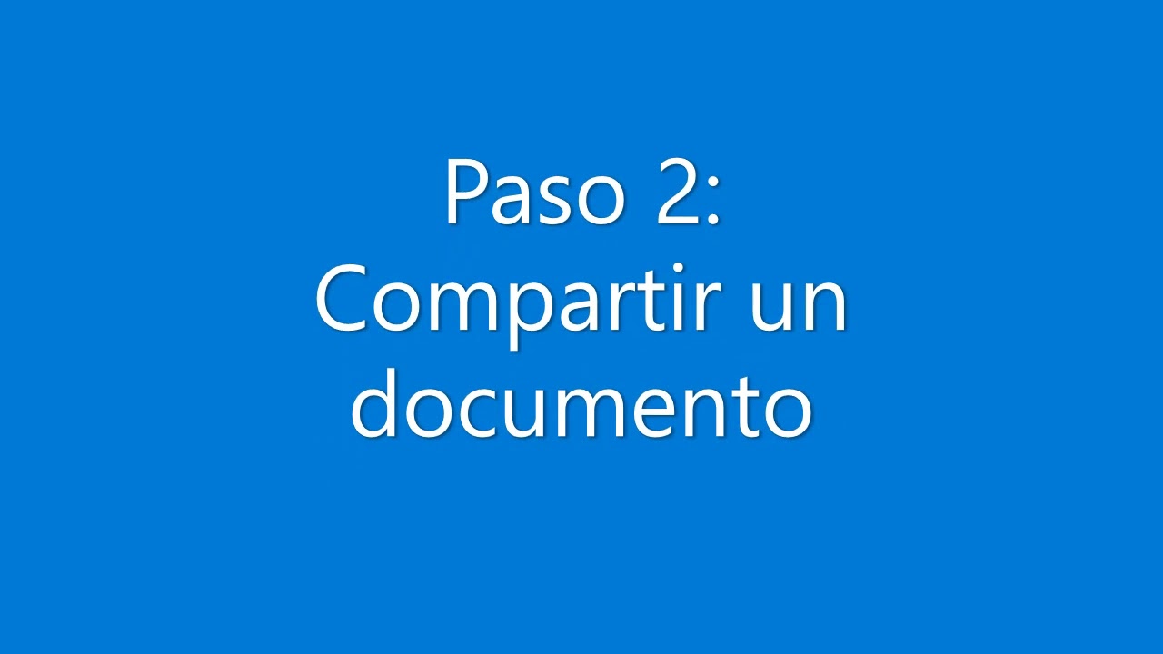 Crear, compartir y editar archivos con Google Drive