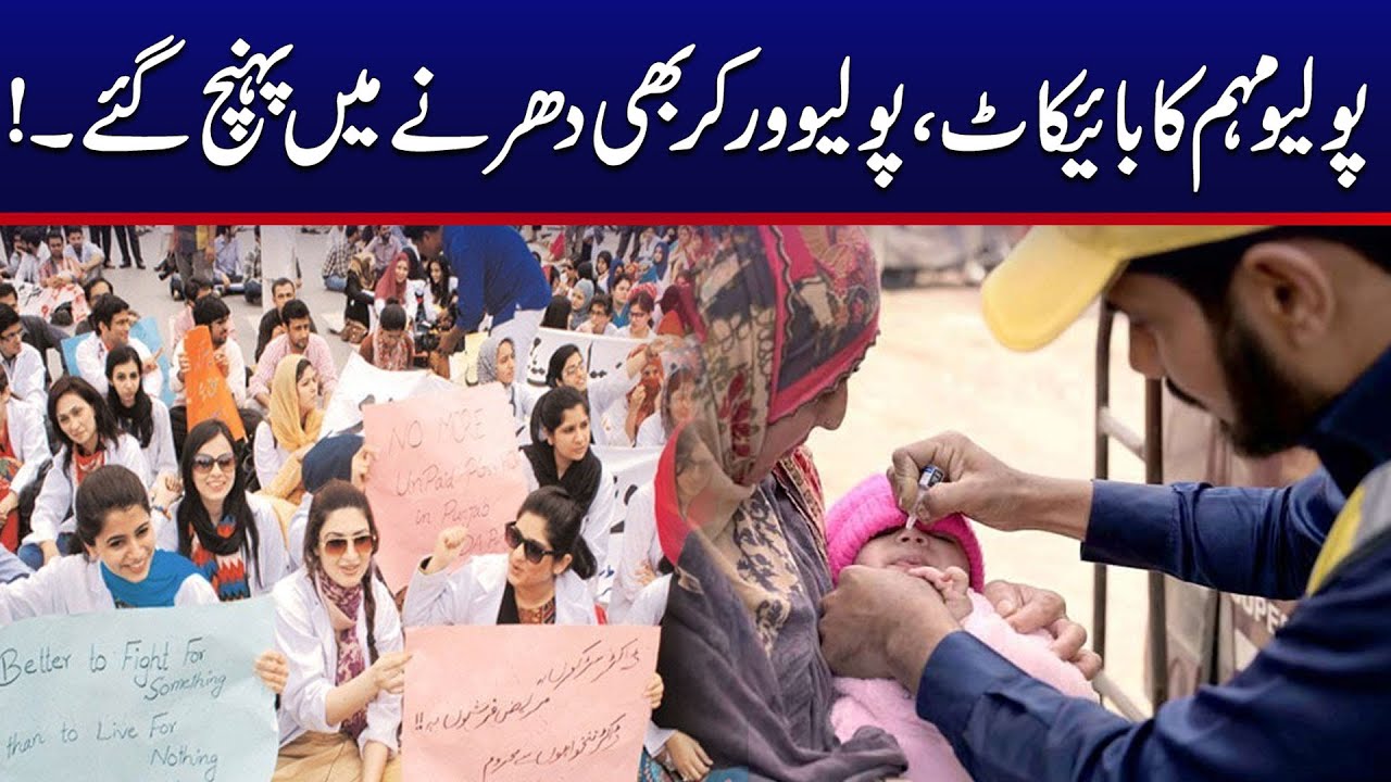 Polio Muhim Ka Boycott | Polio Workers B Dharnay Mai Puhanch Gaye | Breaking News | City42