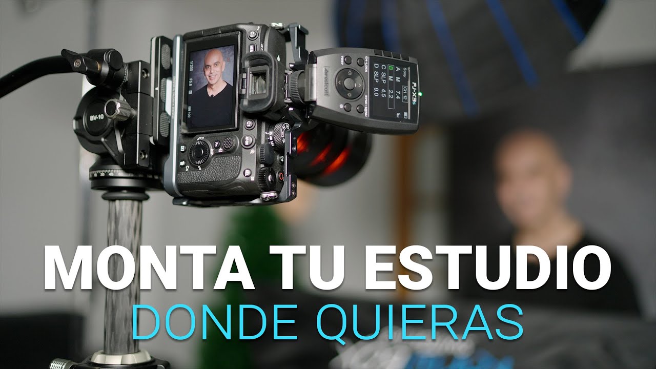 COMO HACER FOTOS DE ESTUDIO PROFESIONALES EN CUALQUIER PARTE | WESTCOTT X-DROP & FJ80 II