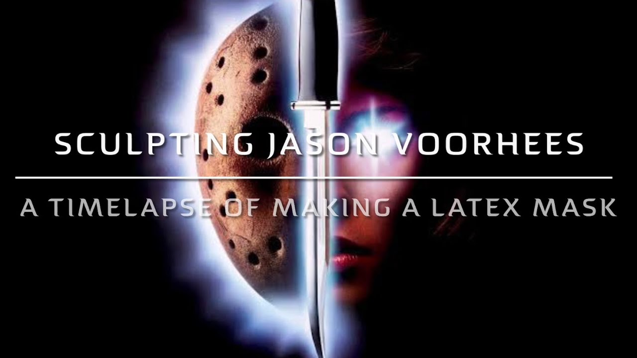 Sculpting a Jason mask  - a Friday the 13th Timelapse Adventure